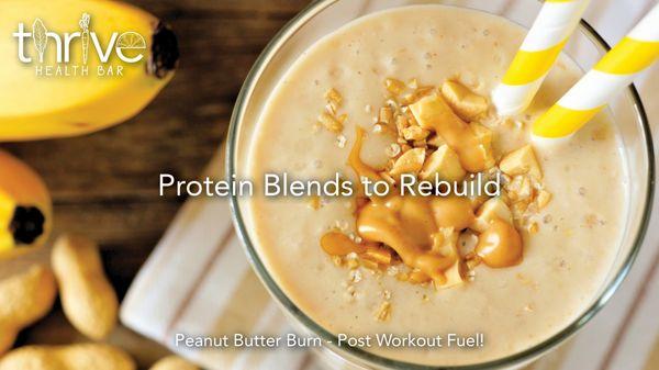 Our Protein Blends are artfully prepared with the highest quality protein and nutrient dense foods to help build & repair lean muscle.
