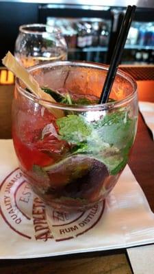 Pomegranate Ginger Mojito