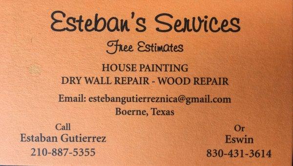Esteban's Services