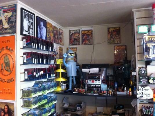 This shop's got some personality.