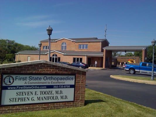 First State Orthopaedics in Dover, Delaware.