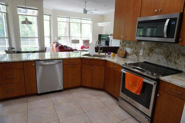 We are pleased with our Oxley Cabinets