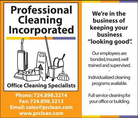 Professional Cleaning
