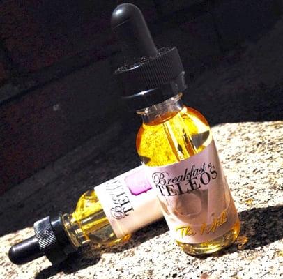 Some of our e-liquid selection - Teleos