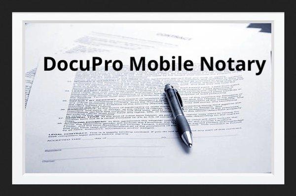 Docupro Mobile Notary Service