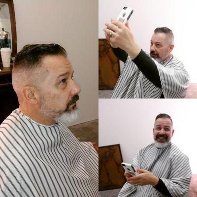 Love making Michael smile.