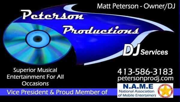 Peterson Productions DJ Services