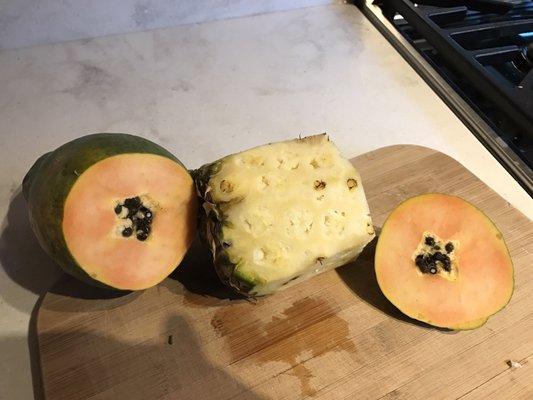 This is the 3rd time in a row I've bought unripe fruit so now I buy my fruit elsewhere