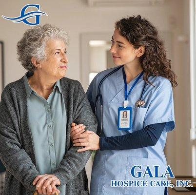 Providing compassionate comfort at Gala Hospice Care - where every moment is cherished with dignity and grace.