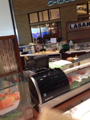 Drinks on food prep station!?