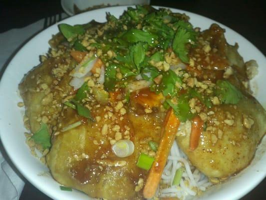 Vegan Tamarind tofu bun