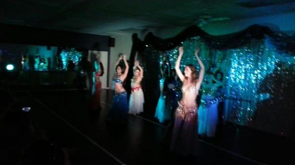 Bellydance mother's day presentation with the XP dance company