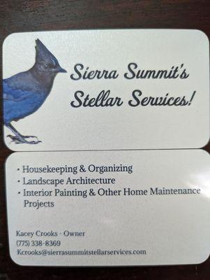 Sierra Summit's Stellar Services