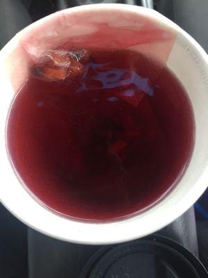 Red Berries tea... steeping