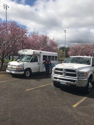 DOT Inspection at local YMCA