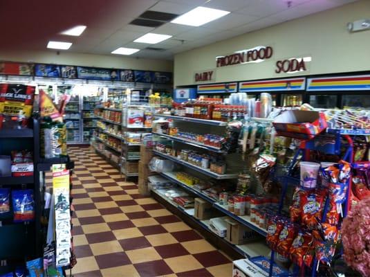 She has liquor and everything else you need!