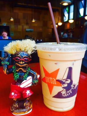 Hanging at Cafe Vita in Olympia