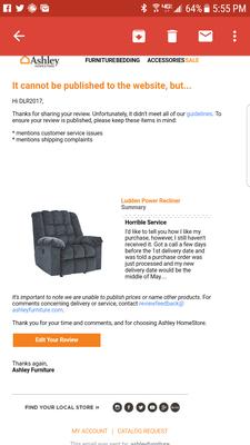 Ashley Fine Furniture-Warehouse