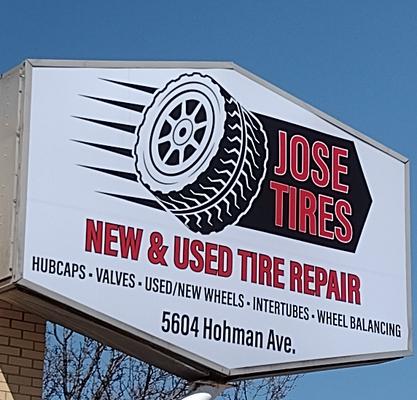 Jose Tires
5604 Hohman Avenue
Hammond, Indiana
46320