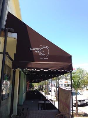 Street view of Their only signage.