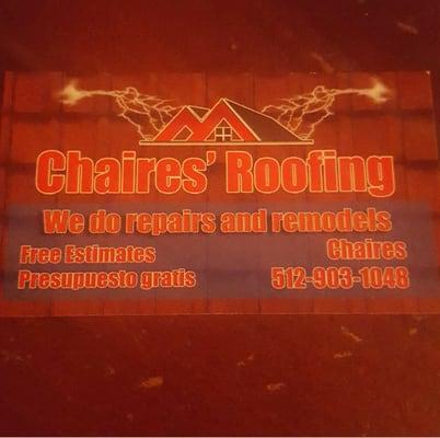Chaire's Roofing