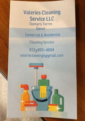 Valerie’s Cleaning Services