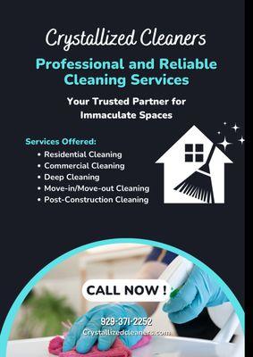 Crystallized Cleaners