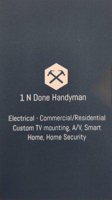 1 N Done Handyman