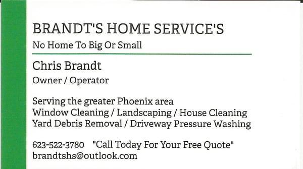 Brandt's Home Services