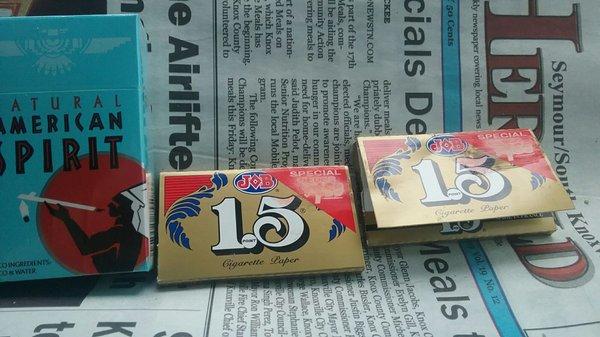 $14.89 for this purchase. Scratched off the $1.99 JOB special and charged $3.00 a pack. I contacted JOB to let them know. SHAME ON YOU