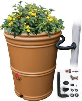 65 Gallon EarthMinded Rain Barrel. $75 rebate available through SoCalWaterSmart.com