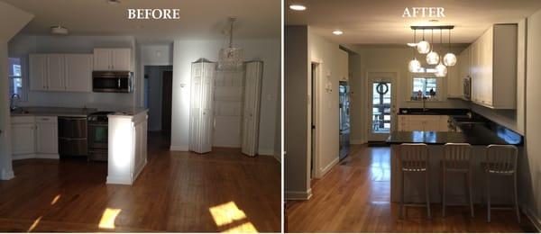 Wrigleyville kitchen remodel