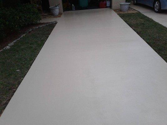 Another job well done by Alphonzo Bacon There were two cracks, one at the bottom and another one at the top!