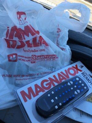 I got this universal remote for $5!