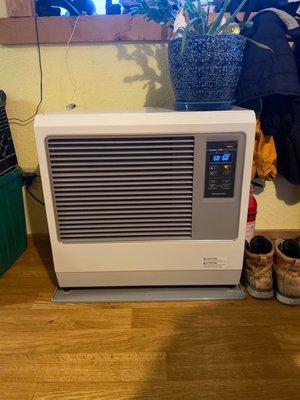 Our toyo heater running better than new