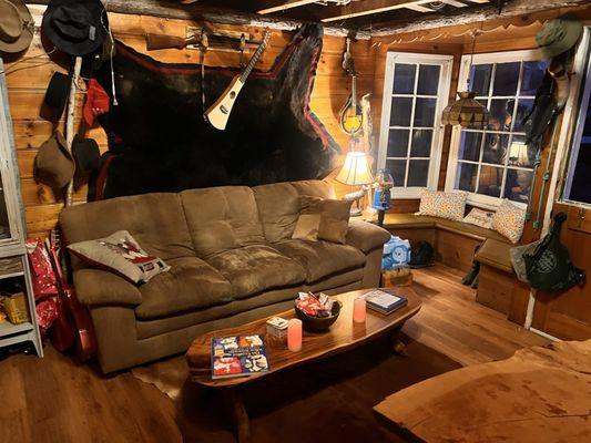 The waiting room to a night in heaven