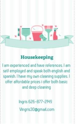 Housekeeping