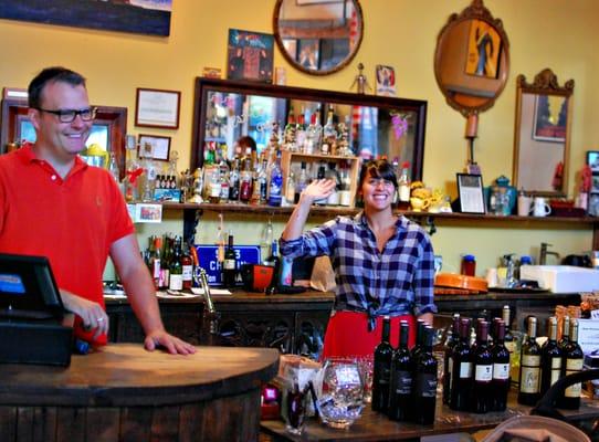 Wine tasting at Madame Claude Wine!