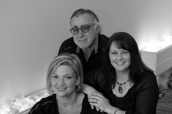 The Team: Jane Cochran - Owner and L.M.T., Yon Gamarra L.M.T., and Karen Melichar Spa Manager and L.M.T.