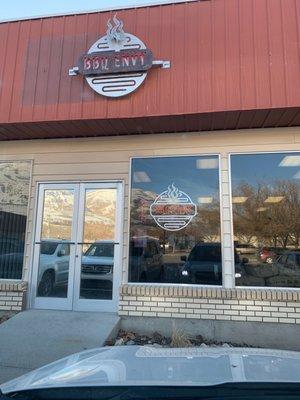 Front of the building