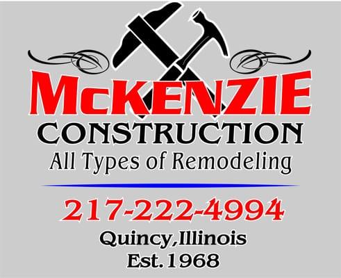 McKenzie Construction Company Est. 1968
Where honesty, integrity, superior performance and transparency is our commitment to our customers.