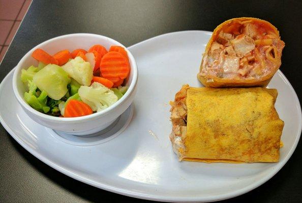 Texas fajitas wrap was really good today! Thanks guys!!