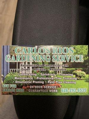 Carlos Rios Cleaning Service