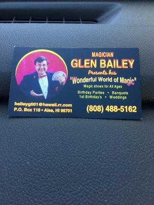 Bailey Glen Magician