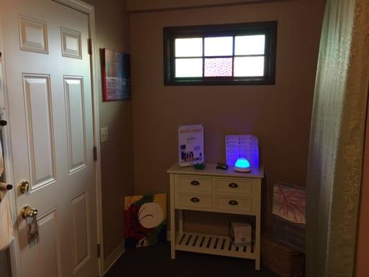 You are greeted with a beautiful smell as soon as you walk in the door:)