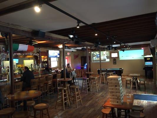 16 Tap beers, giant Jenga, pool table, darts, full menu and much more!!!!!!!