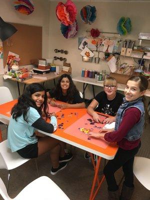 Students participate in themed social and academic clubs.