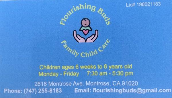Flourishing Buds Family Child Care
