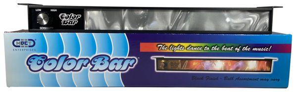 OLD SKOOL COLORBAR- BLACK
-16.5 LENGTH
-7 LIGHT BULB ASSORTMENT
-LENSES INCLUDED
-VINTAGE COLORBAR