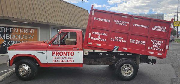 Pronto Hauling & Cleanup